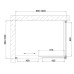 Душевой уголок Vegas Glass ZP+ZPV 100*100 09 01 профиль золото, стекло прозрачное