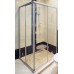 Душевой уголок GuteWetter Practic Rectan GK-422 правая 110x90 см стекло бесцветное, профиль матовый хром