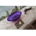 Прозрачная ванна ABBER Kristall AT9702Amethyst 180x85