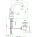 Смеситель Fiore Coloniale 02CR0623 для раковины