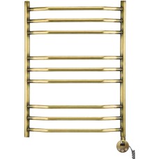 Полотенцесушитель электрический Domoterm Лаура П9 50x70, античная бронза, R 