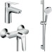 Душевой комплект Hansgrohe SET Logis E 100 (d)