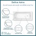 Ванна из искусственного камня Delice Astra 170x70 глянцевая DLR330055-G