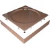 Поддон для душа GuteWetter Deluxe 100x100x16 Q терракот