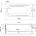 Акриловая ванна Royal Bath Azur RB 614203 R 170x80