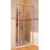 Душевая дверь в нишу GuteWetter Practic Door GK-404 правая (78-82)x190 стекло бесцветное, профиль мат. хром