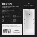 Чугунная ванна Vinsent Veron Devon 180x75x45 с хромированными ручками