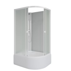 Душевая кабина Niagara P90/80/40L/MT/BK 90x80