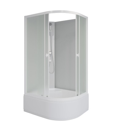 Душевая кабина Niagara P90/80/40L/MT/BK 90x80