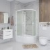 Душевая кабина Niagara P90/80/40L/MT/BK 90x80