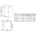 Душевой уголок Good Door Mokka WTW+SP 120х80х185 см