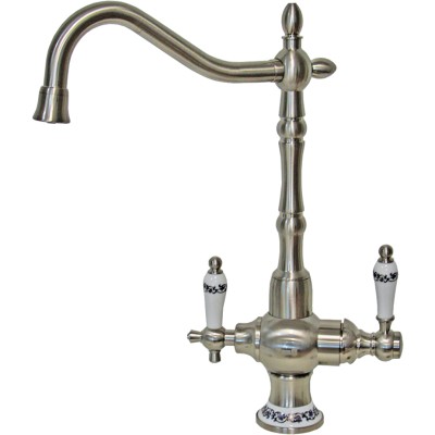 Смеситель Zorg Sanitary ZR 336 YF-50 nickel для кухонной мойки