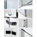 Душевой уголок Wasserkraft Aller Black 10H07LB 120x90 см
