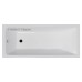 Чугунная ванна Vinsent Veron Square 170x75x45 с антискользящим покрытием