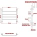 Полотенцесушитель водяной Ника Trapezium ЛТ 50/50-4