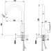 Смеситель Lemark plus Shape LM1705C для кухонной мойки
