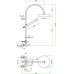 Душевая стойка Fiore Katana 77CR7589