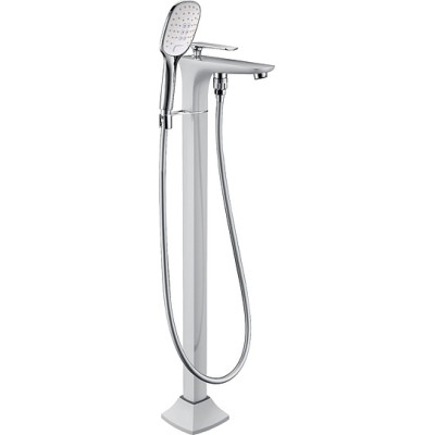 Смеситель Timo Helmi 4000/00-16Y-CRchrome /white напольный