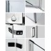 Душевая дверь в нишу Wasserkraft Aller Black 10H05RB 120 см
