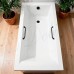 Ванна из искусственного камня Delice Diapason 170x70 глянцевая с черными ручками DLR330005RB-G