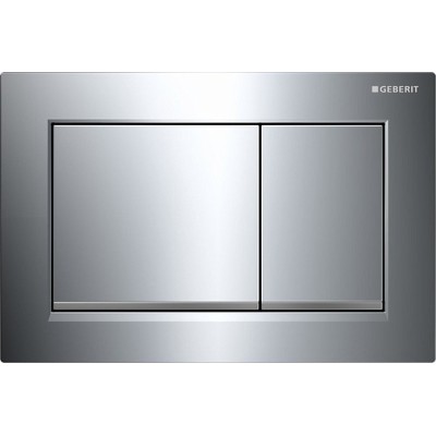 Кнопка смыва Geberit Omega 30 115.080.KH.1 хром/матовый хром
