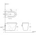 Унитаз подвесной Aquanet Atago W безободковый