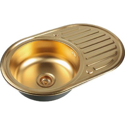 Мойка кухонная Zorg Inox Pvd SZR-7750 bronze