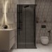 Душевое ограждение Niagara NG-2822-34BLACK 80x80