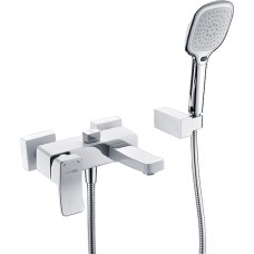 Смеситель Wasserkraft Aller 1061WHITE для ванны с душем 