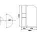 Шторка на ванну RGW Screens SC-07 1000x1500 с полками, стекло чистое