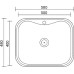 Комплект  Мойка кухонная Seaman Eco Wien SWT-5848 + Смеситель VitrA Single sink mixer A42388EXP для кухонной мойки