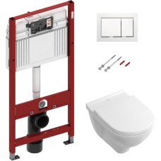 Комплект Инсталляция TECE Base + Унитаз Villeroy & Boch O Novo 