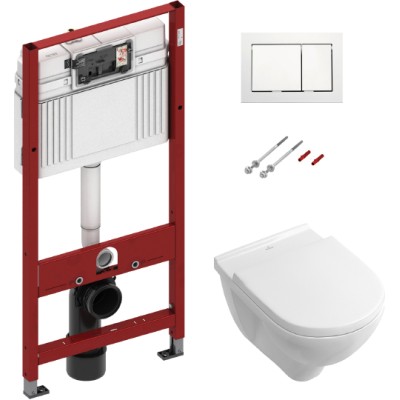 Комплект Инсталляция TECE Base + Унитаз Villeroy & Boch O Novo