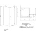 Душевой уголок Radaway Torrenta KDJ 100 прозрачное стекло R