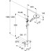 Душевая стойка Kludi Logo dual shower system 6808505-00