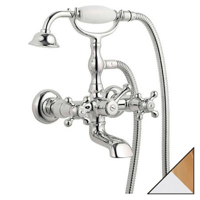 Смеситель Bandini Antica 544.920 CrOro для ванны с душем