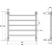 Полотенцесушитель водяной Energy Classic 60x60
