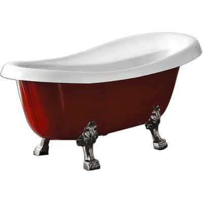 Акриловая ванна BelBagno BB04-ROS