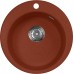 Мойка кухонная AquaGranitEx M-05 красный марс