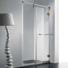 Душевая дверь в нишу RGW Viscount VI-01 900х1950 профиль белый, стекло прозрачное 