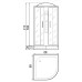 Душевая кабина River Dunay 80/24 ТН 80x80