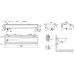 Раковина Oceanus 3-032.1 L 150 см