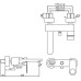 Смеситель Jaquar Ornamix Prime ORP-CHR-10119PM для ванны с душем