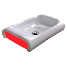 Раковина Hidra Ceramica Hi-line HI15 белая с красным 
