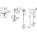 Душевой комплект VitrA Minimax S A49153EXP