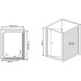 Душевой уголок RGW Classic CL-41 (860-910)x1000x1850 стекло шиншилла