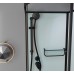 Душевая кабина Frank F418L Black Б/К 100x80