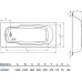 Стальная ванна Koller Pool Atlantica 180x80 B80JAH00E