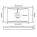 Душевой поддон Good Door Flow 100x70 белый