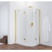 Душевой уголок Vegas Glass AFS-F 110*100 09 01 L профиль золото, стекло прозрачное